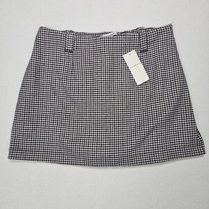 NWT Abercrombie & Fitch Plaid Mini Skort Size Small
